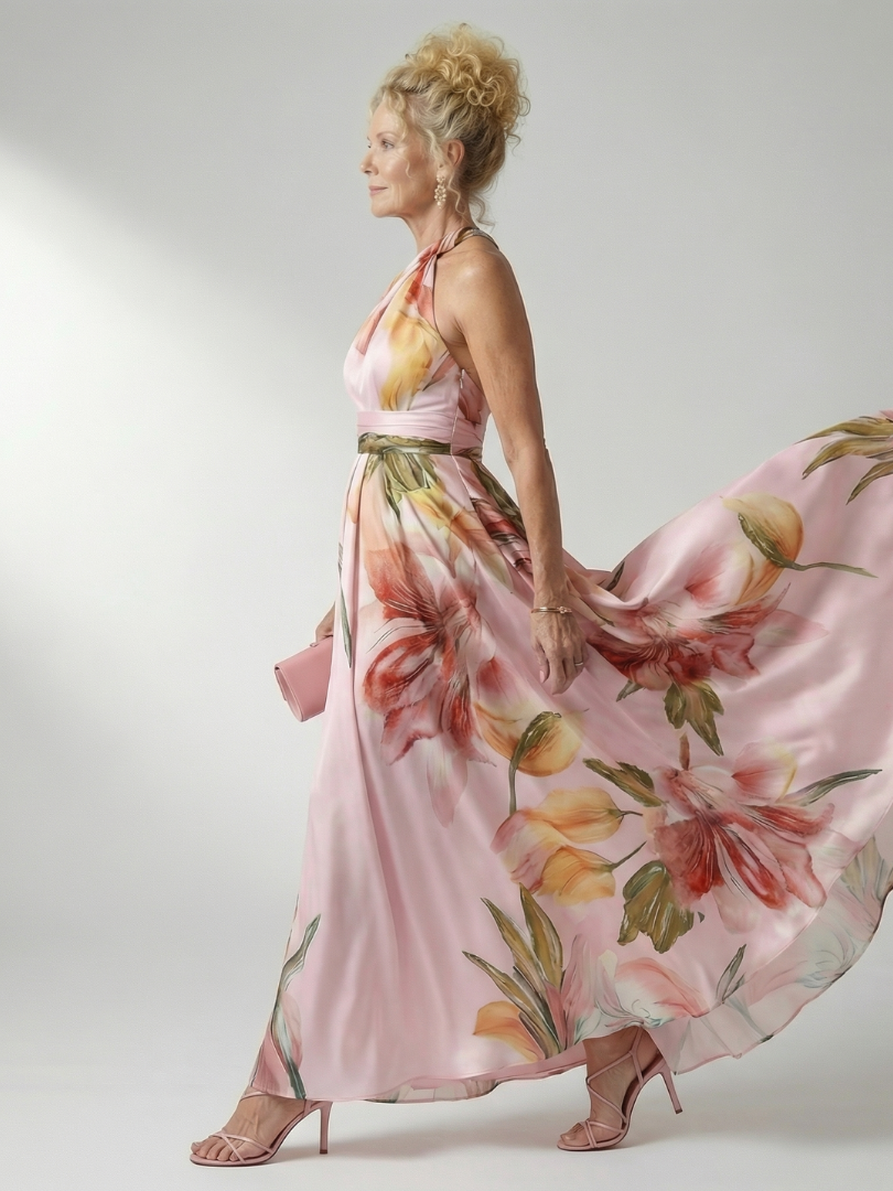 Auvelle | Robe Maxi Florale Légère