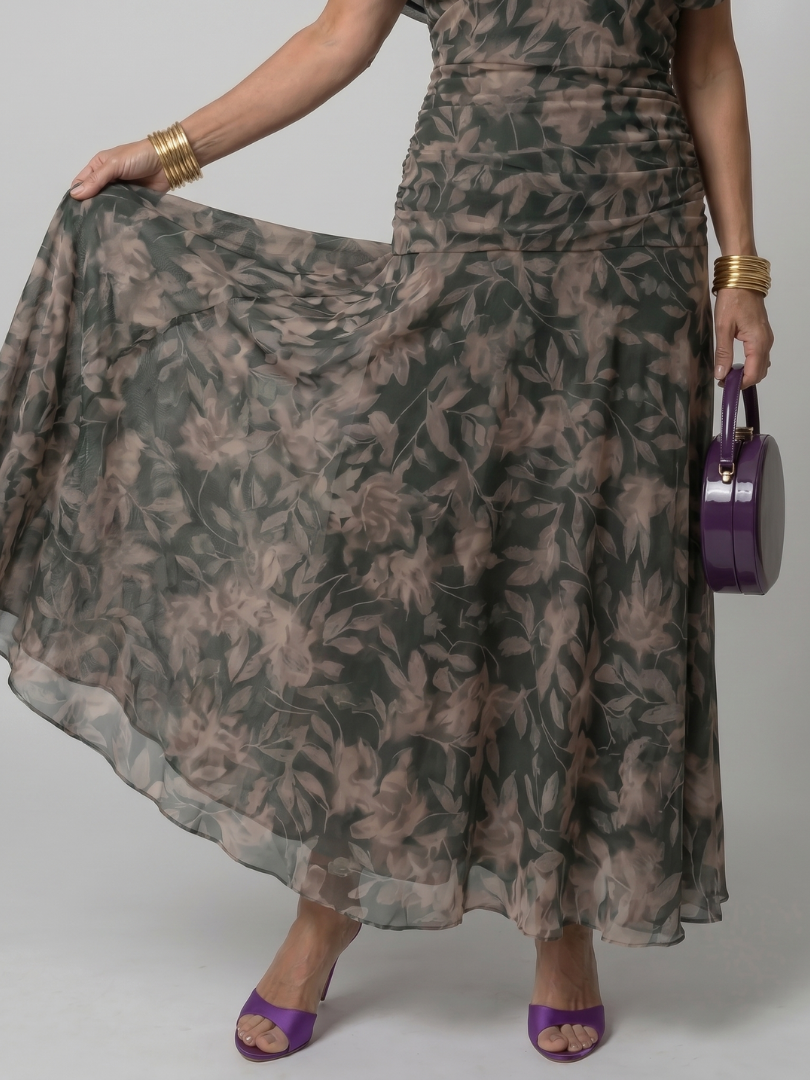 Auvelle | Robe Midi Décolletée