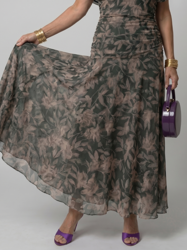 Auvelle | Robe Midi Décolletée