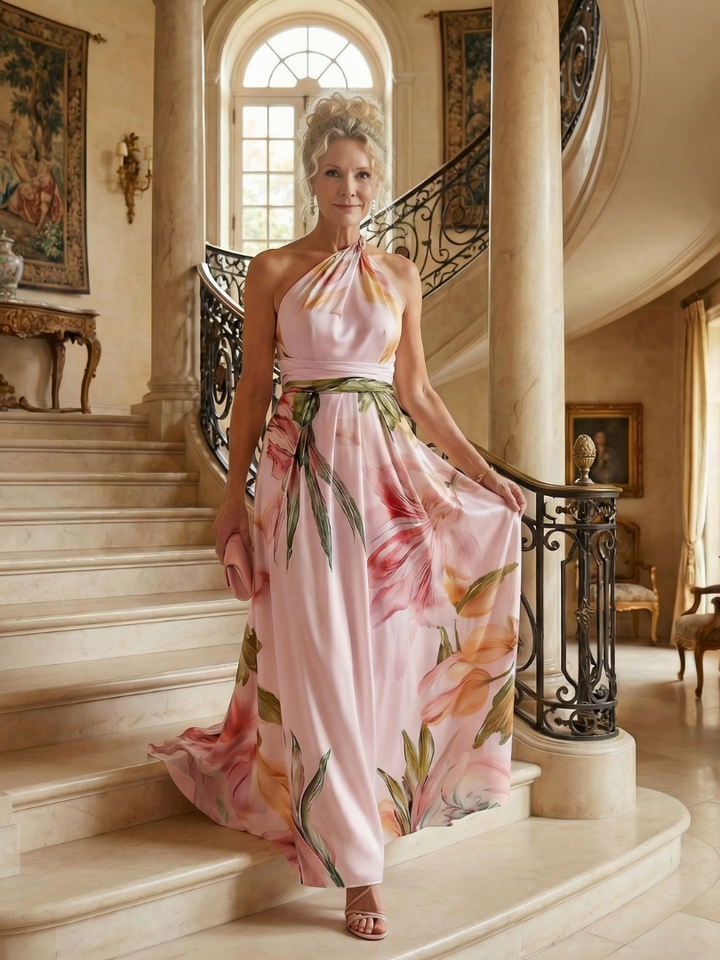 Auvelle | Robe Maxi Florale Légère