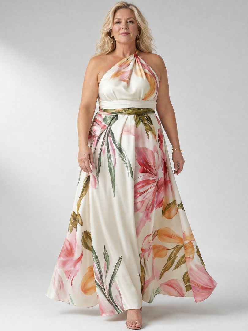 Auvelle | Robe Maxi Florale Légère