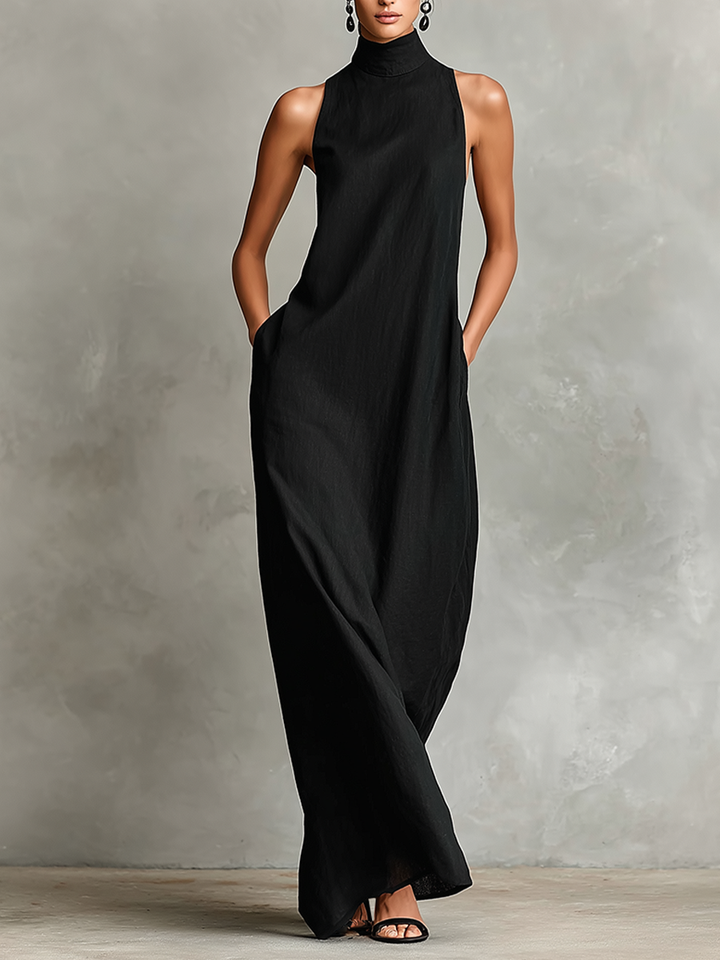 Chiara | Robe Maxi Col Haut