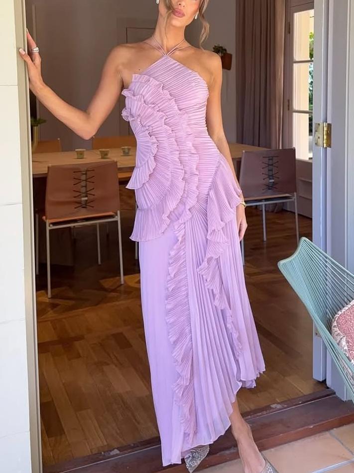Elena™ | Robe longue Océan Tourbillon