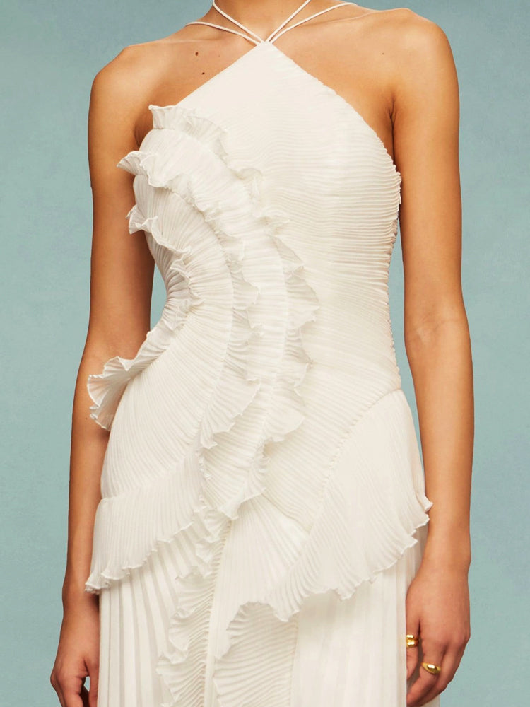 Elena™ | Robe longue Océan Tourbillon