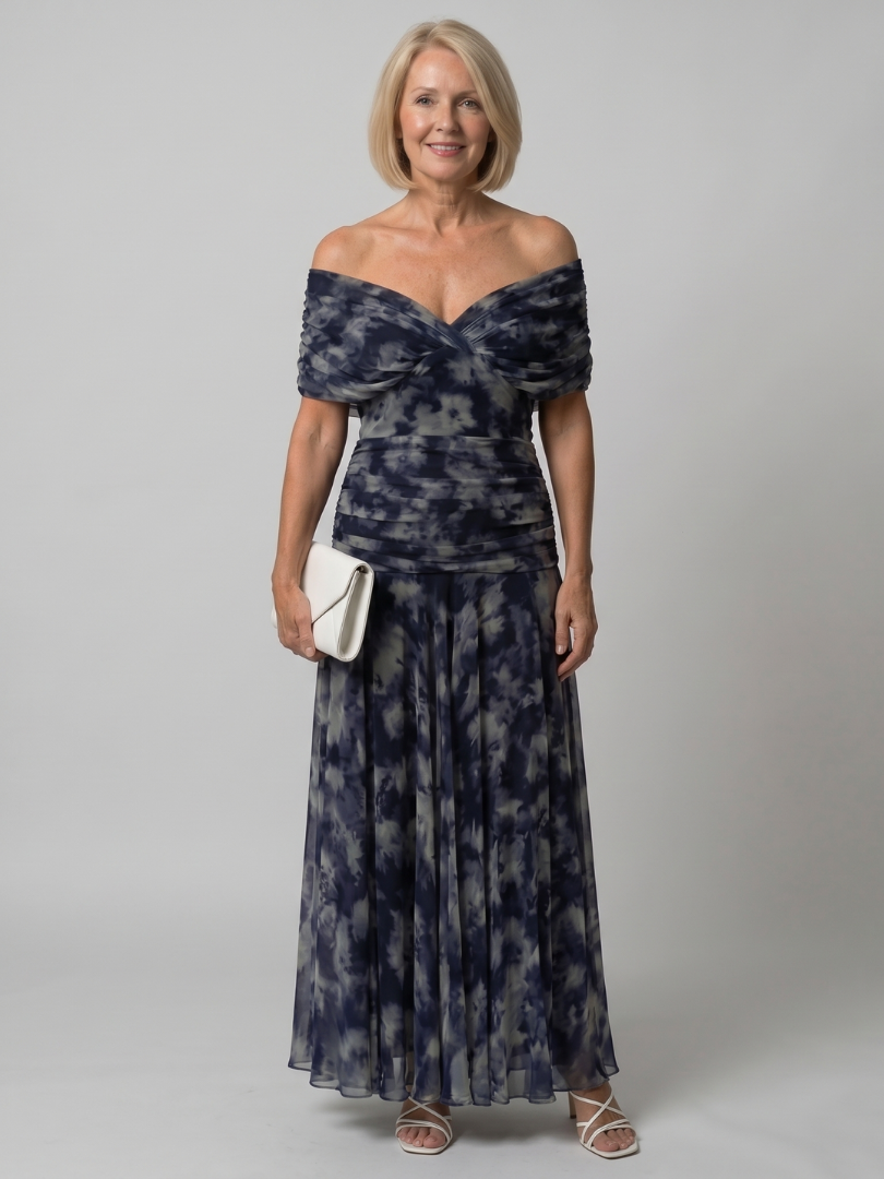 Auvelle | Robe Midi Décolletée