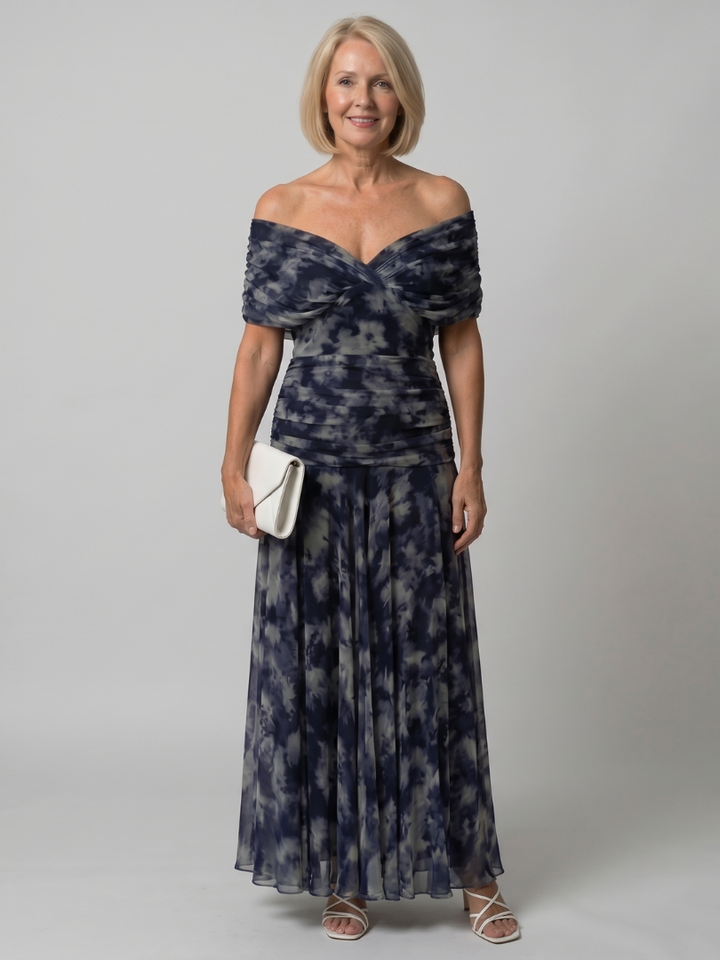 Auvelle | Robe Midi Décolletée