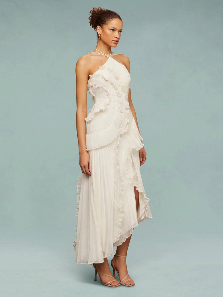 Elena™ | Robe longue Océan Tourbillon