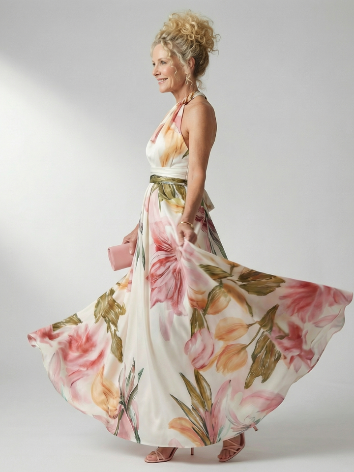 Auvelle | Robe Maxi Florale Légère