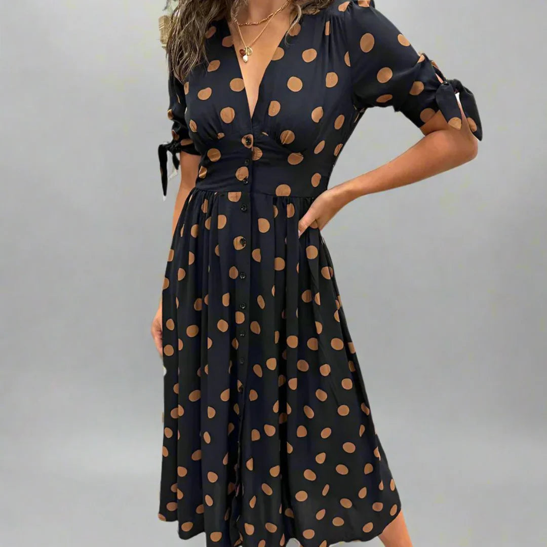 Valentina™ | Robe Moderne à Pois
