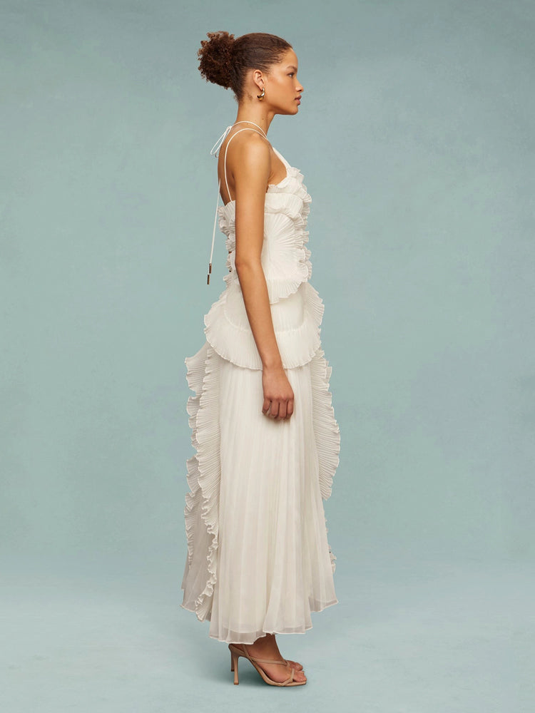 Elena™ | Robe longue Océan Tourbillon