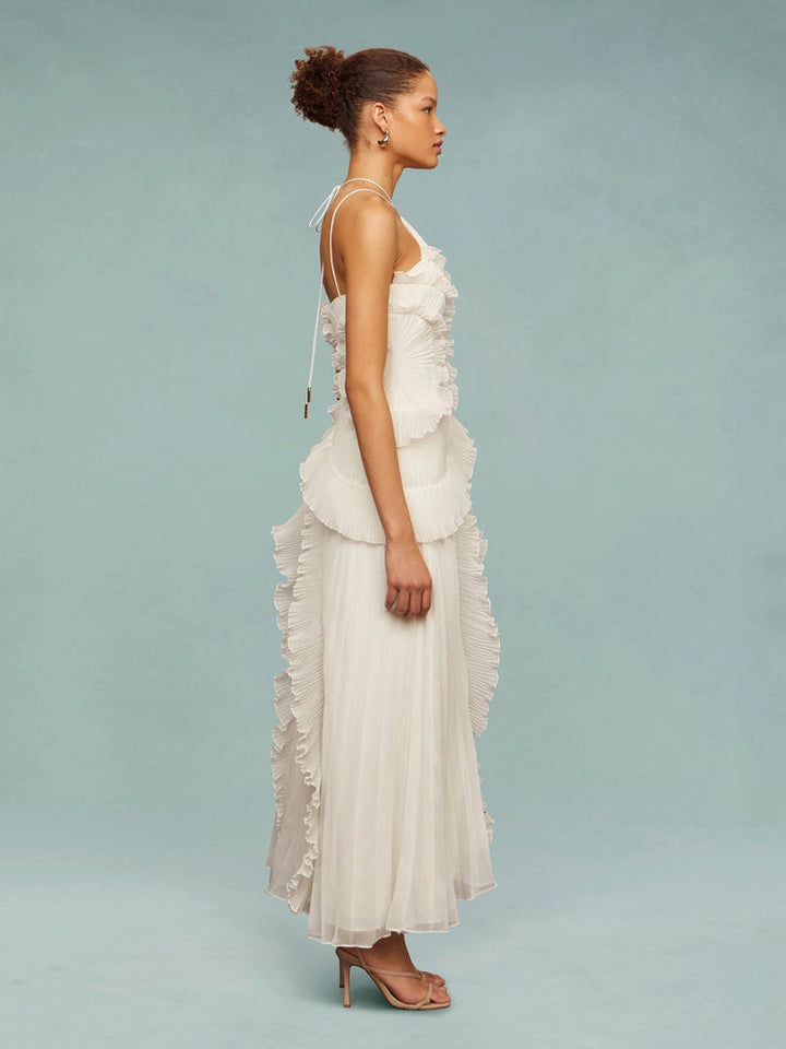 Elena™ | Robe longue Océan Tourbillon