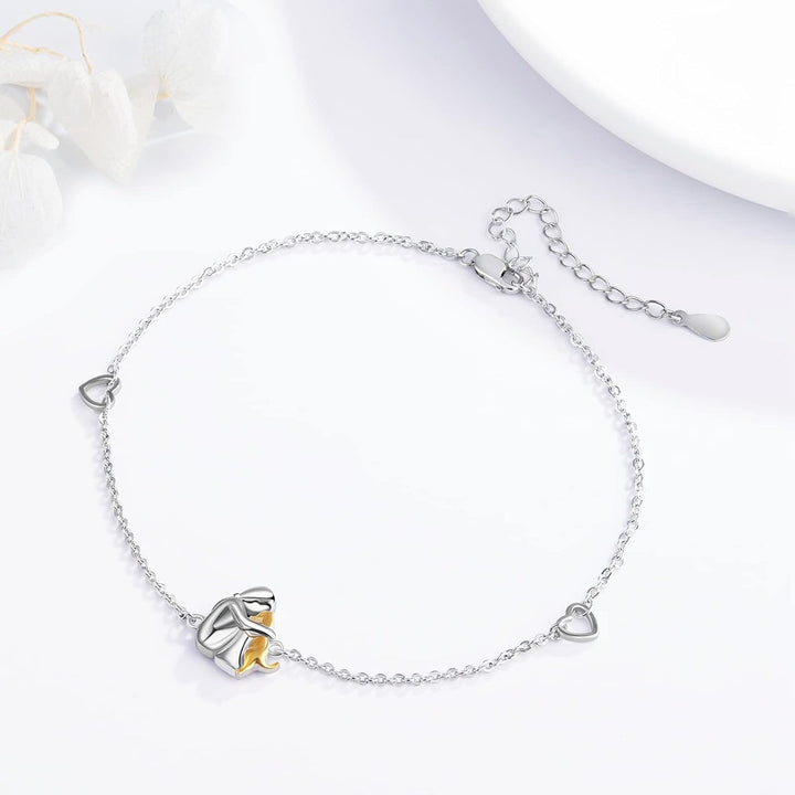 Lady™| Bracelet avec icône de chien
