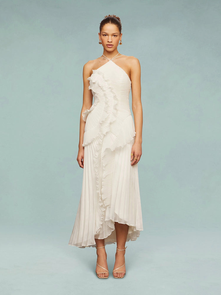 Elena™ | Robe longue Océan Tourbillon