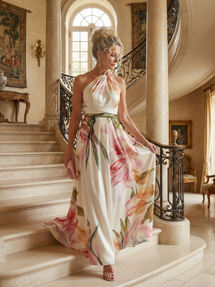 Auvelle | Robe Maxi Florale Légère