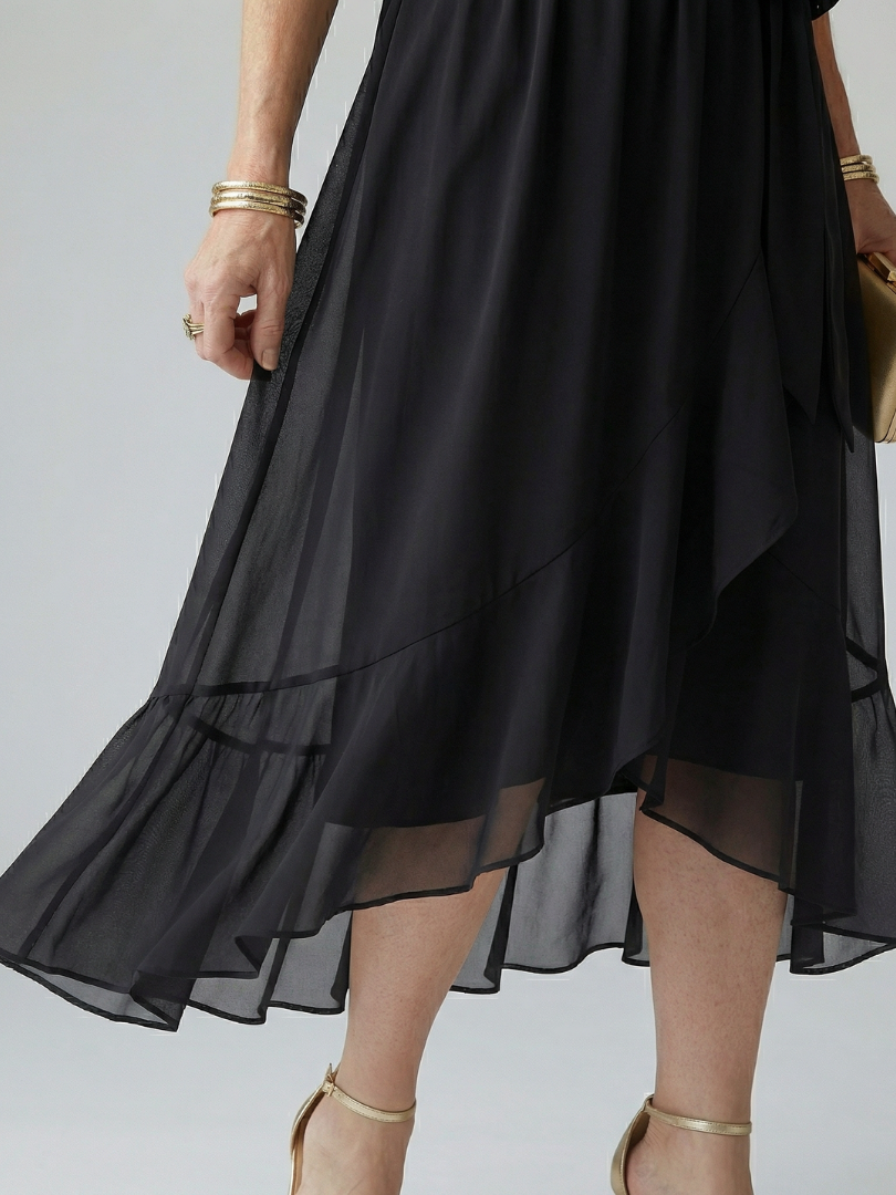 Auvelle | Robe Midi Drapée Elric