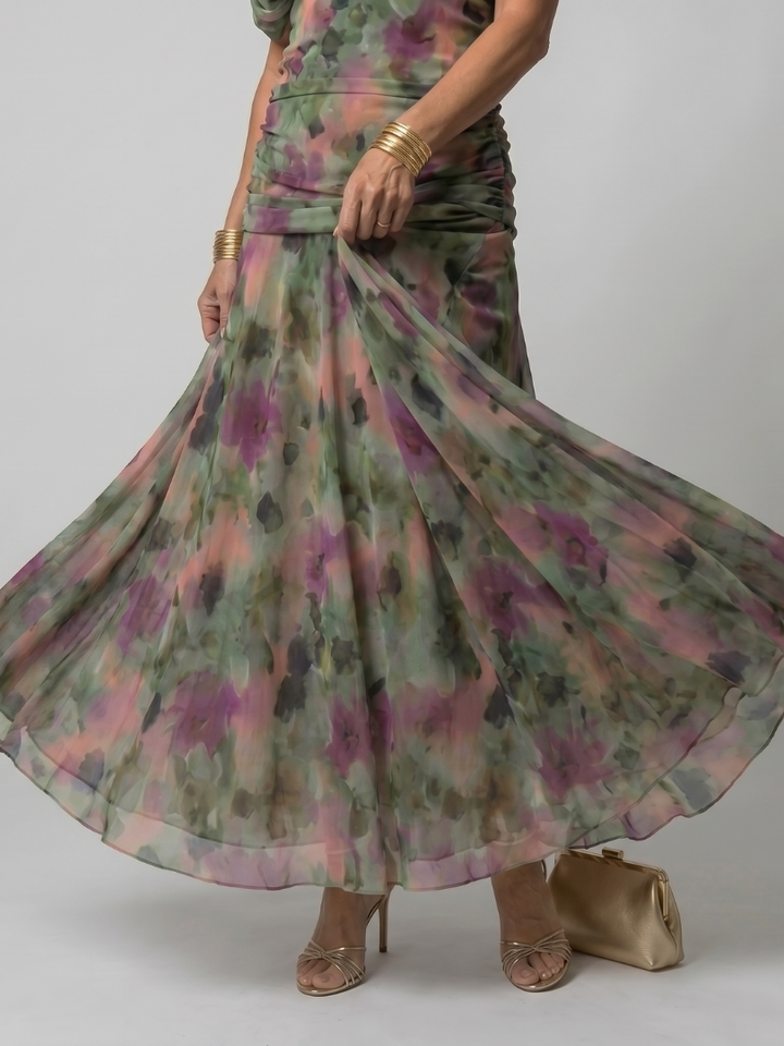 Auvelle | Robe Midi Décolletée
