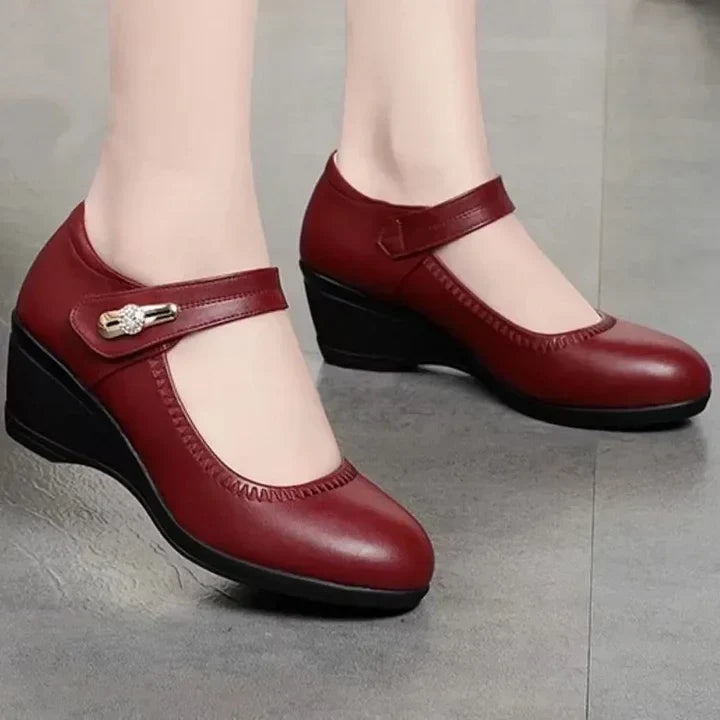 Pascale – Chaussures de confort à talons moyens élégantes