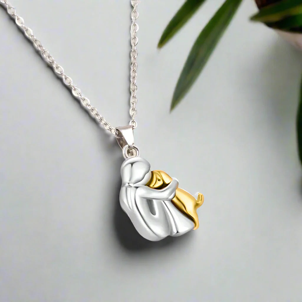 Olivia™| Collier en argent sterling 925 avec pendentif chien