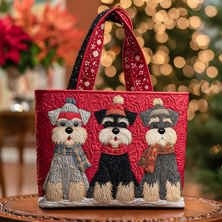 Sac artisanal - Trio de Schnauzer