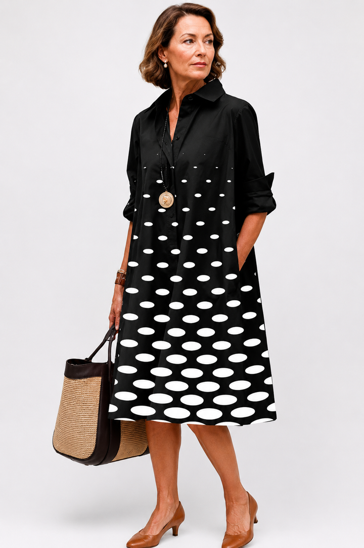 Auvelle | Robe midi soignée et stylée