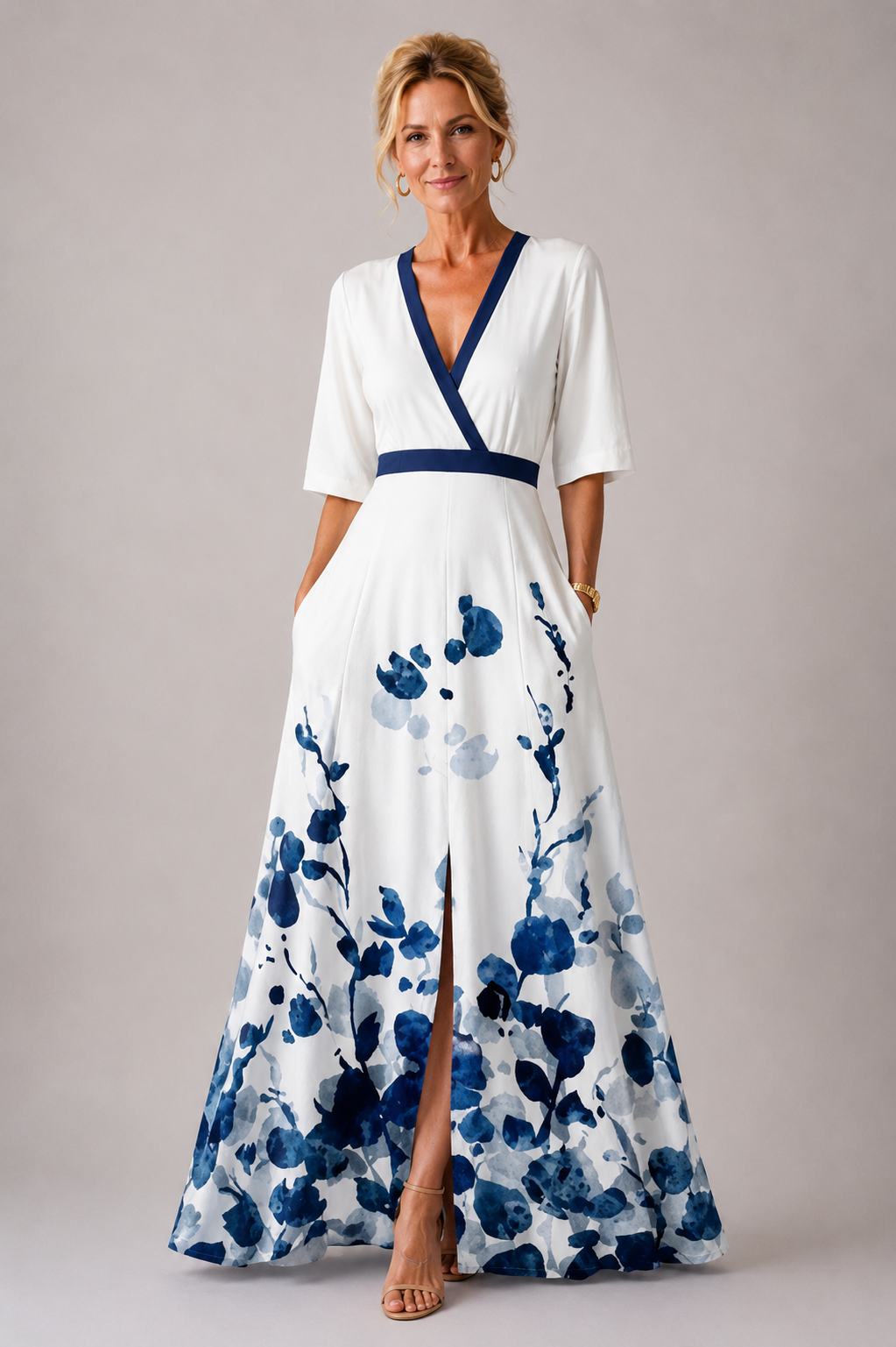 Ysa | Robe Chic avec Imprimé Floral