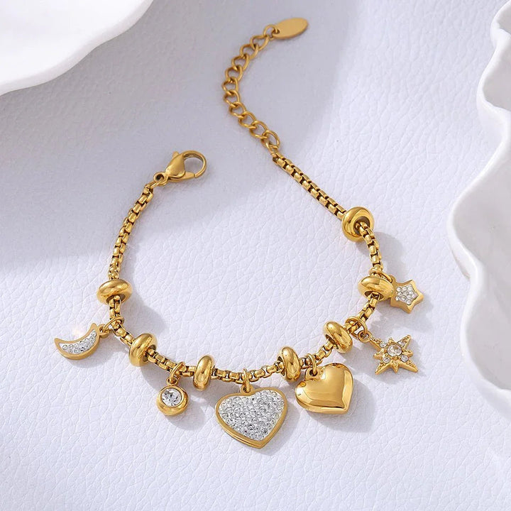 BRACELET CHARME HEARTLINE