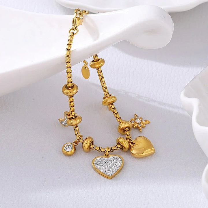 BRACELET CHARME HEARTLINE