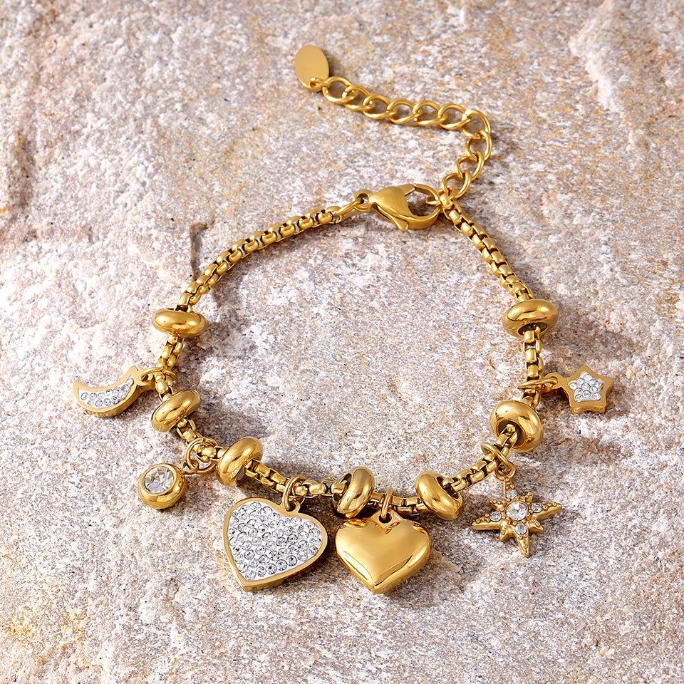 BRACELET CHARME HEARTLINE
