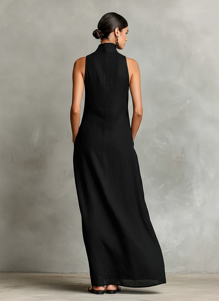 Chiara | Robe Maxi Col Haut