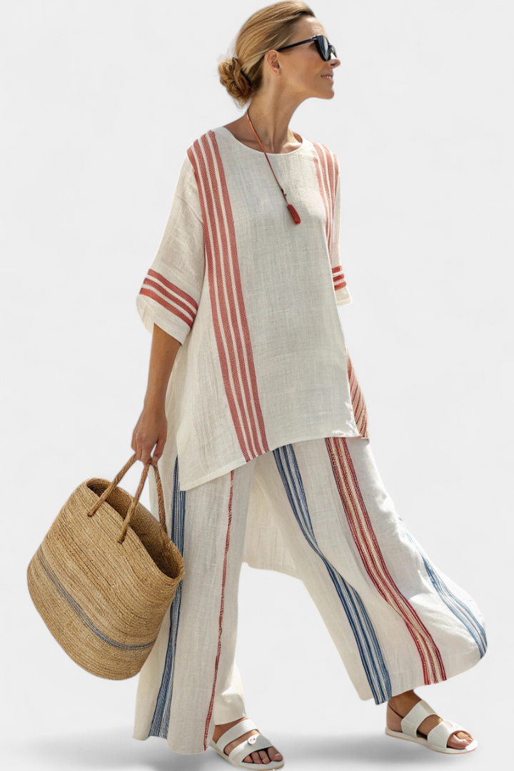 Alodia™ Ensemble Élégant en Deux Pièces