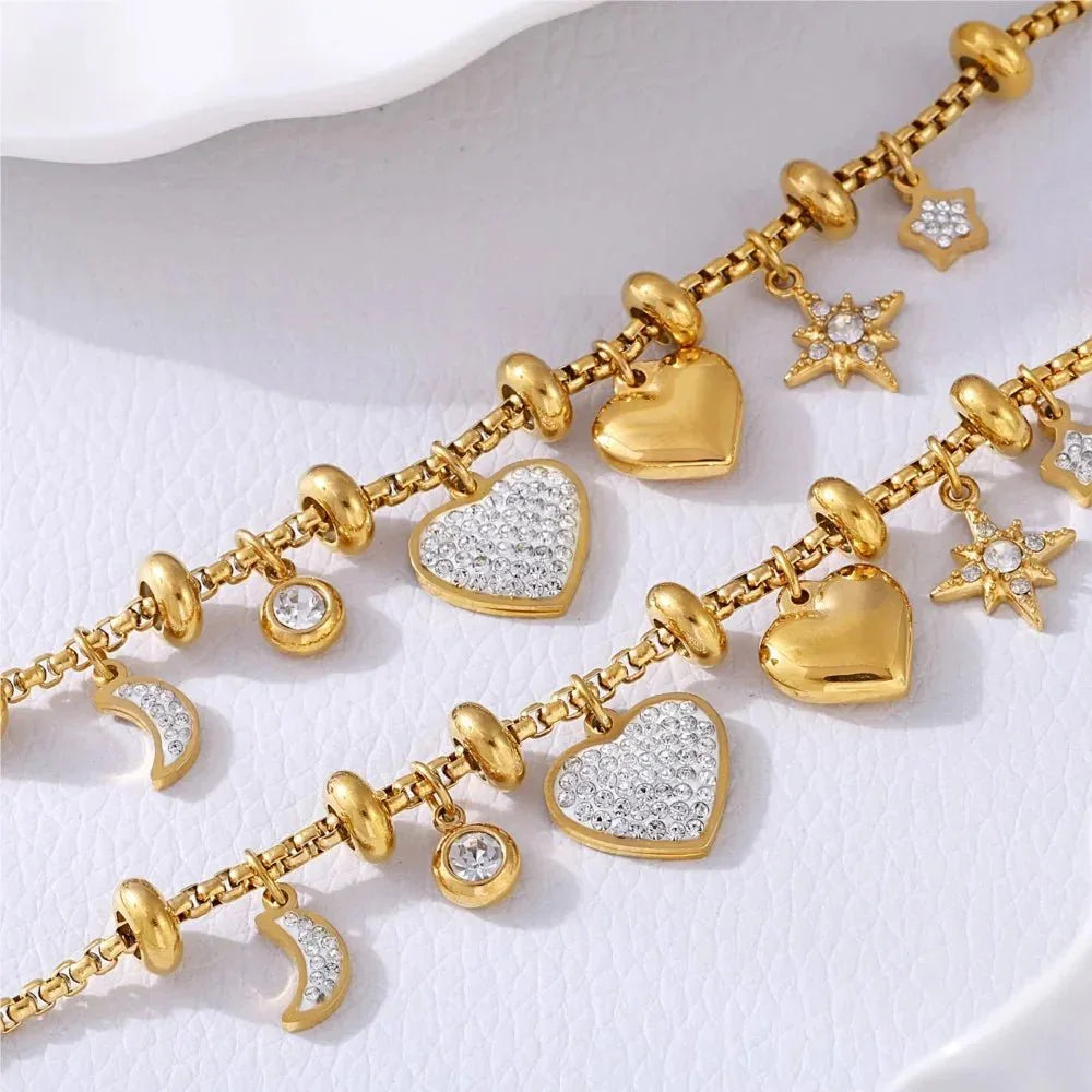 BRACELET CHARME HEARTLINE