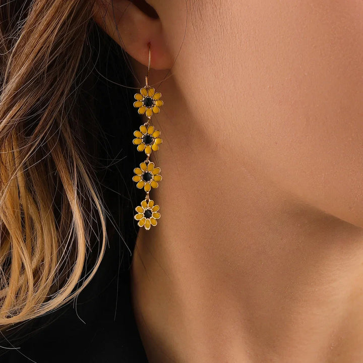 Boucles d'oreilles Charme Marguerite