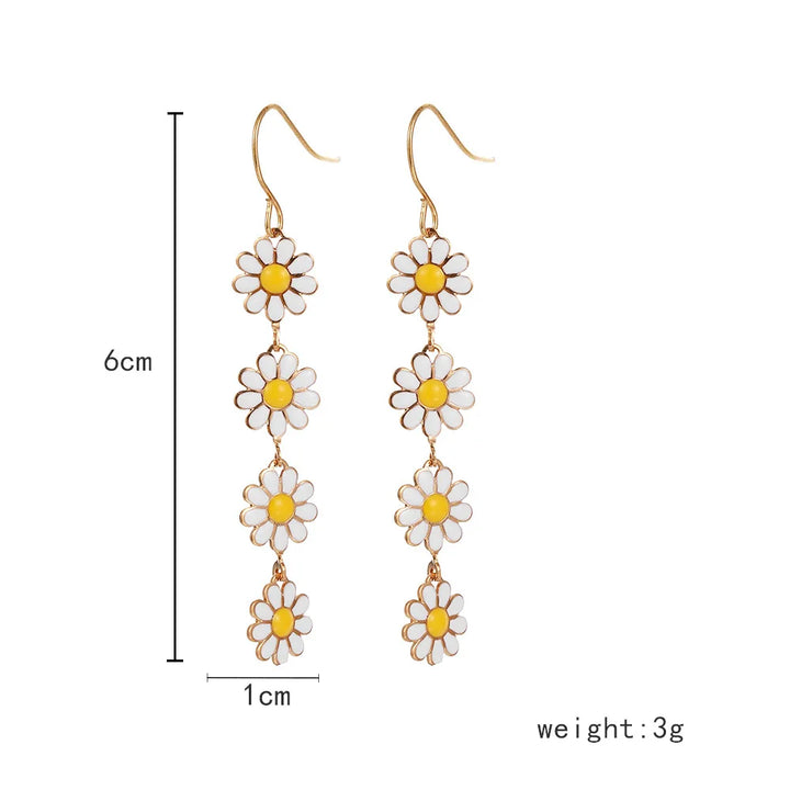 Boucles d'oreilles Charme Marguerite