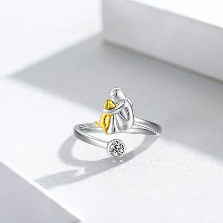 Rose™| Bague avec pierre