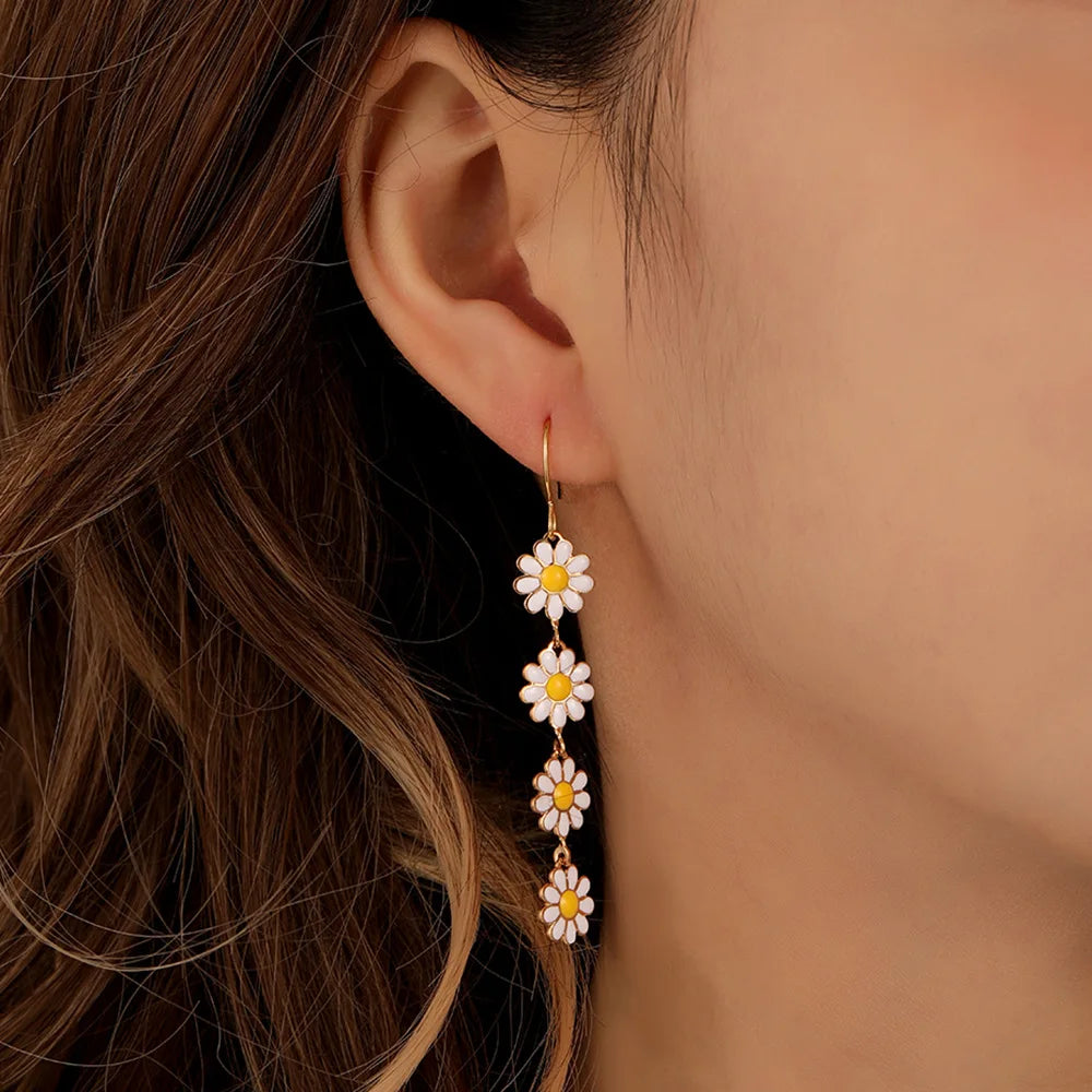 Boucles d'oreilles Charme Marguerite