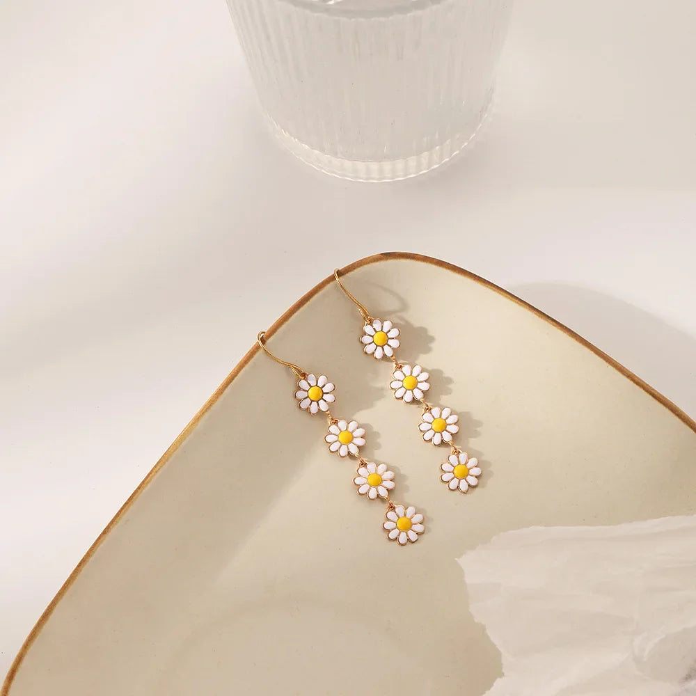 Boucles d'oreilles Charme Marguerite