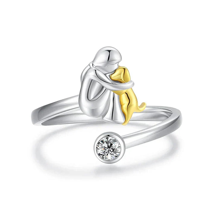 Rose™| Bague avec pierre