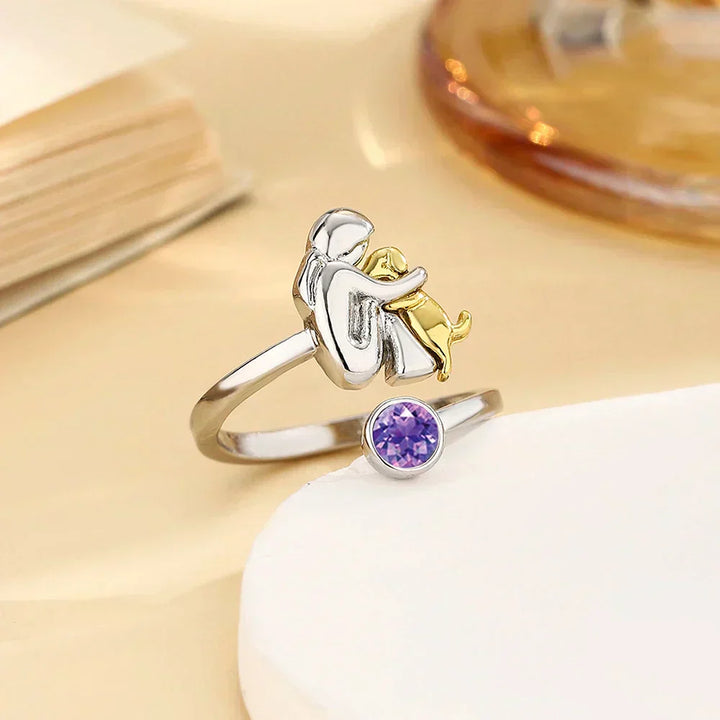 Rose™| Bague avec pierre