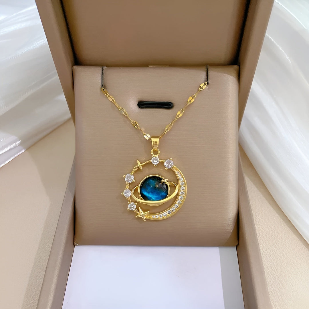 Collier en Or Céleste