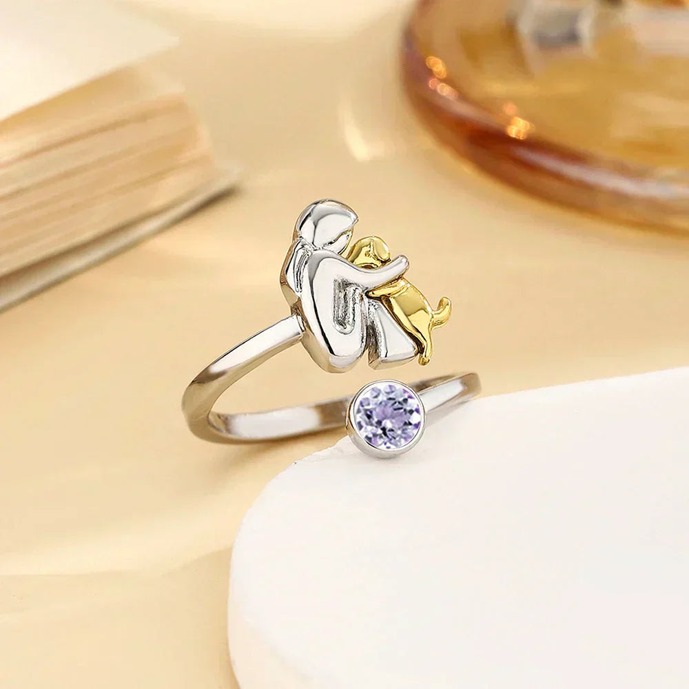 Rose™| Bague avec pierre