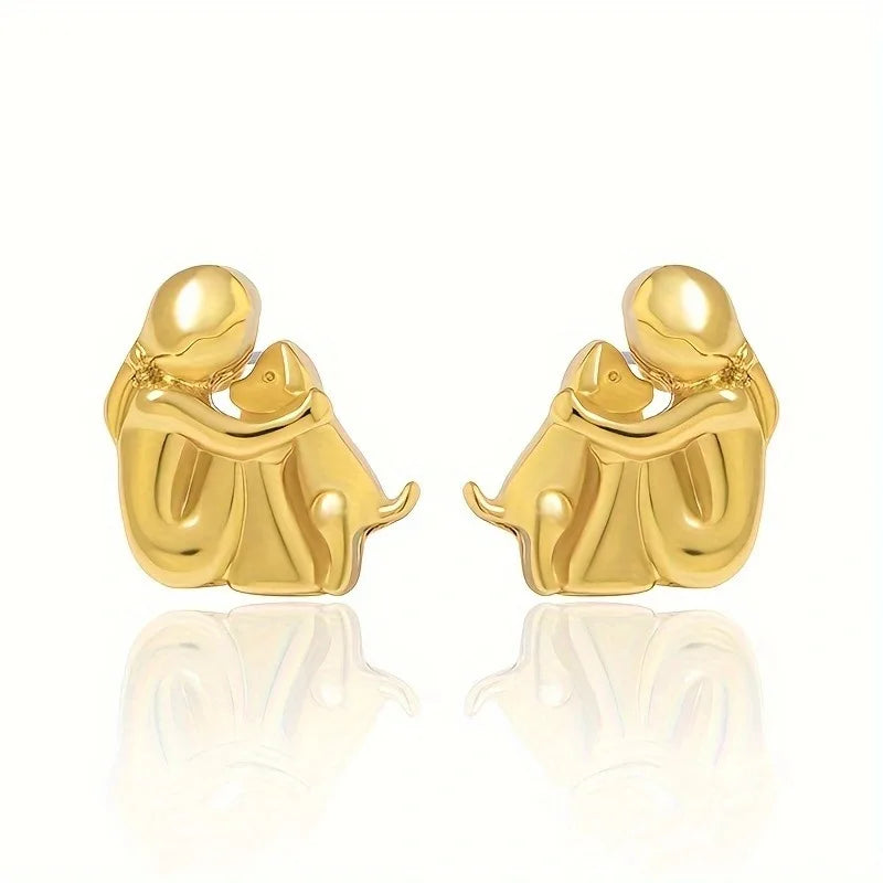 Lisa™| Boucles d'oreilles « Étreinte »