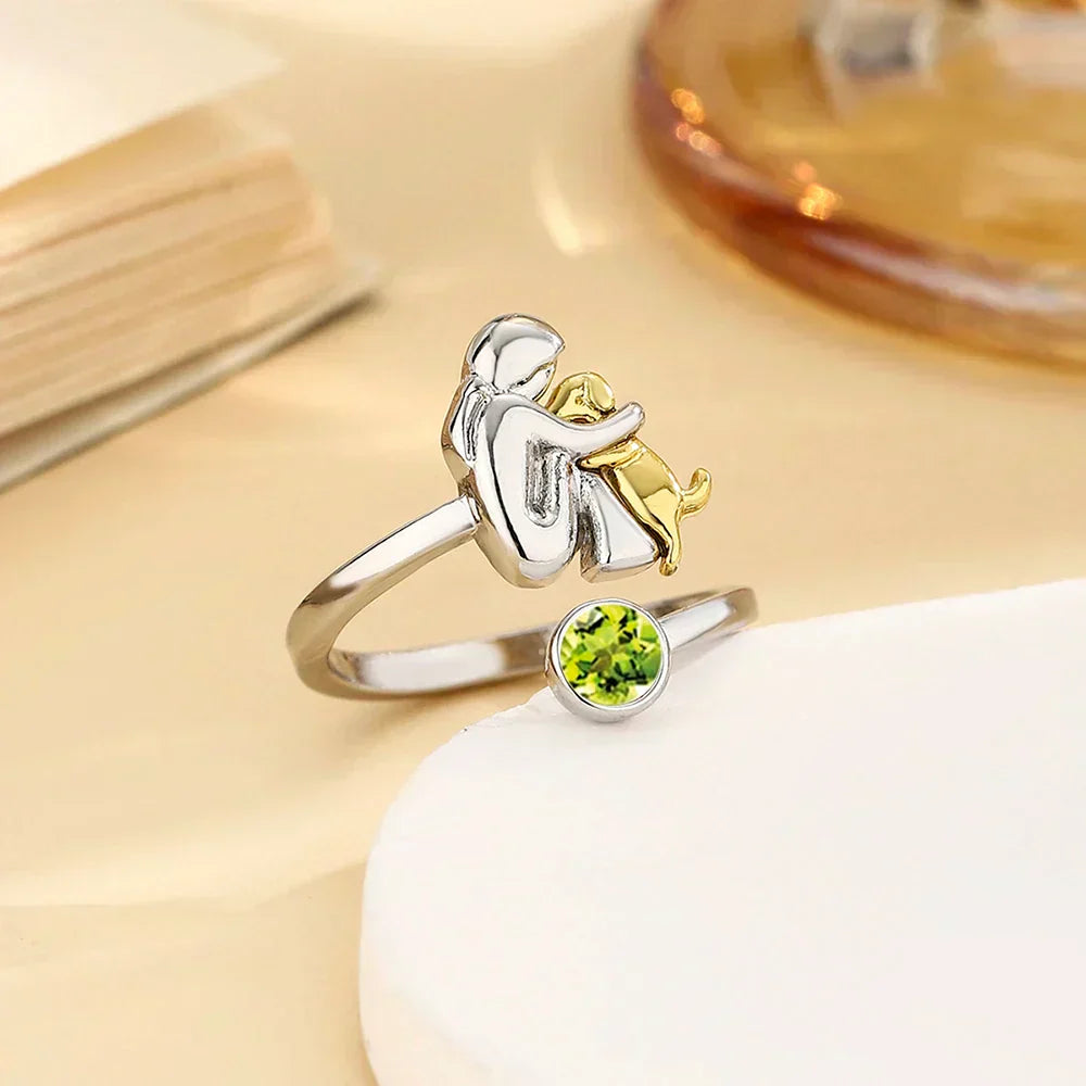 Rose™| Bague avec pierre