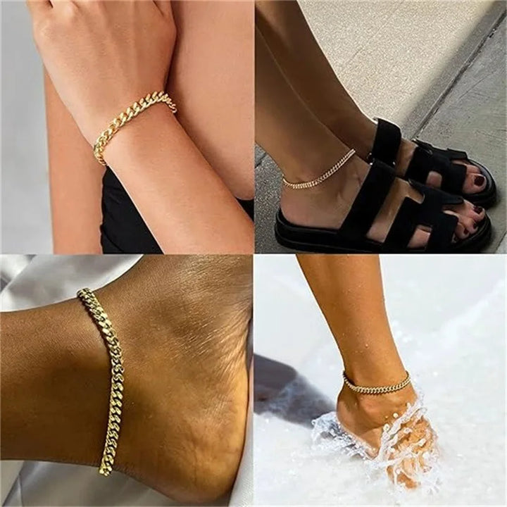 Ensemble de Bracelets de Cheville Duo