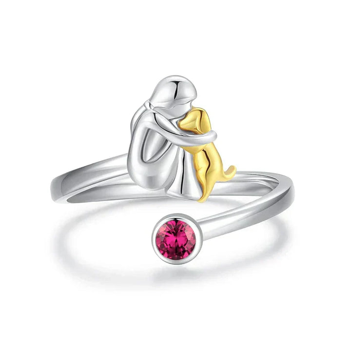 Rose™| Bague avec pierre