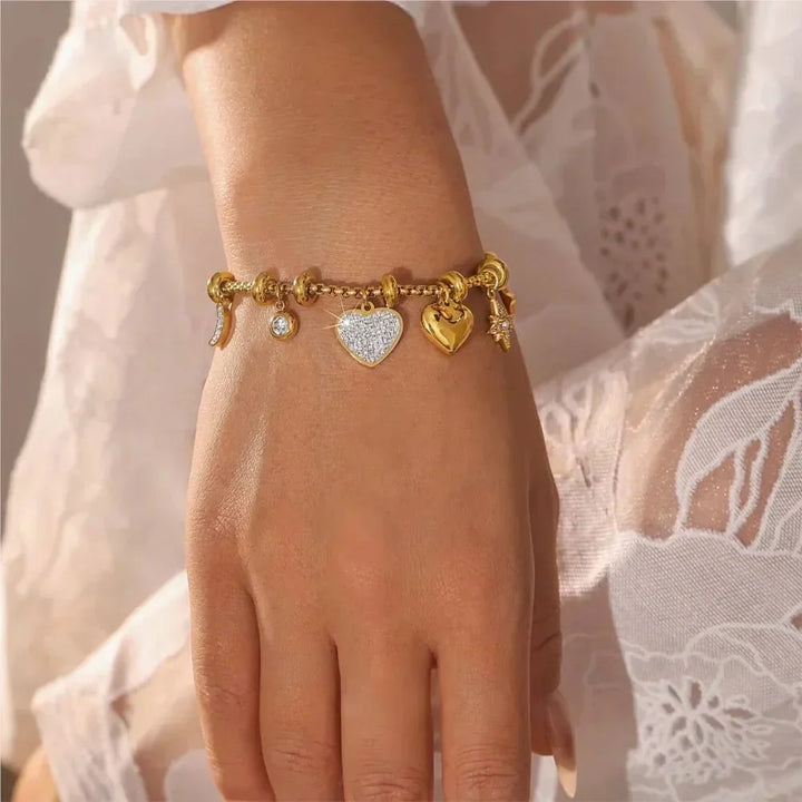 BRACELET CHARME HEARTLINE