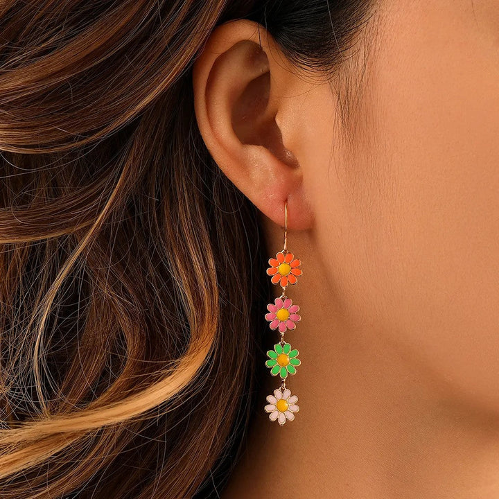 Boucles d'oreilles Charme Marguerite