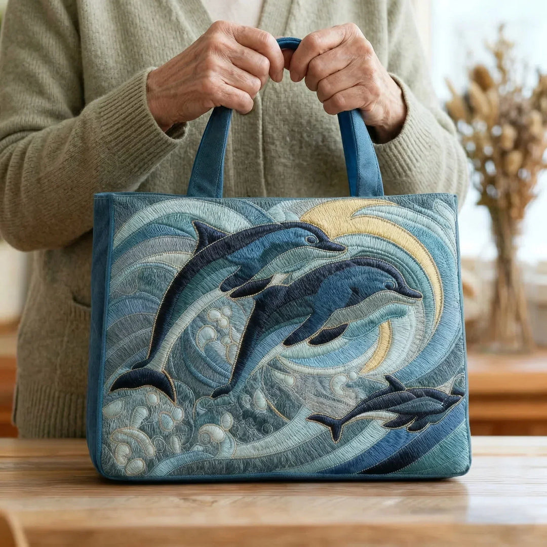 Sac artisanal - Dauphin de l'Océan