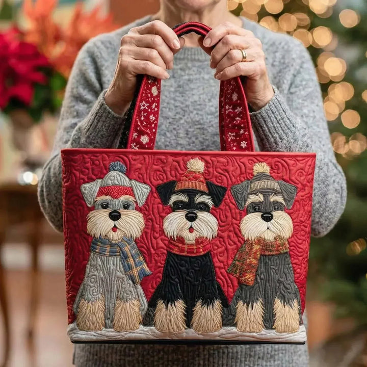 Sac artisanal - Trio de Schnauzer