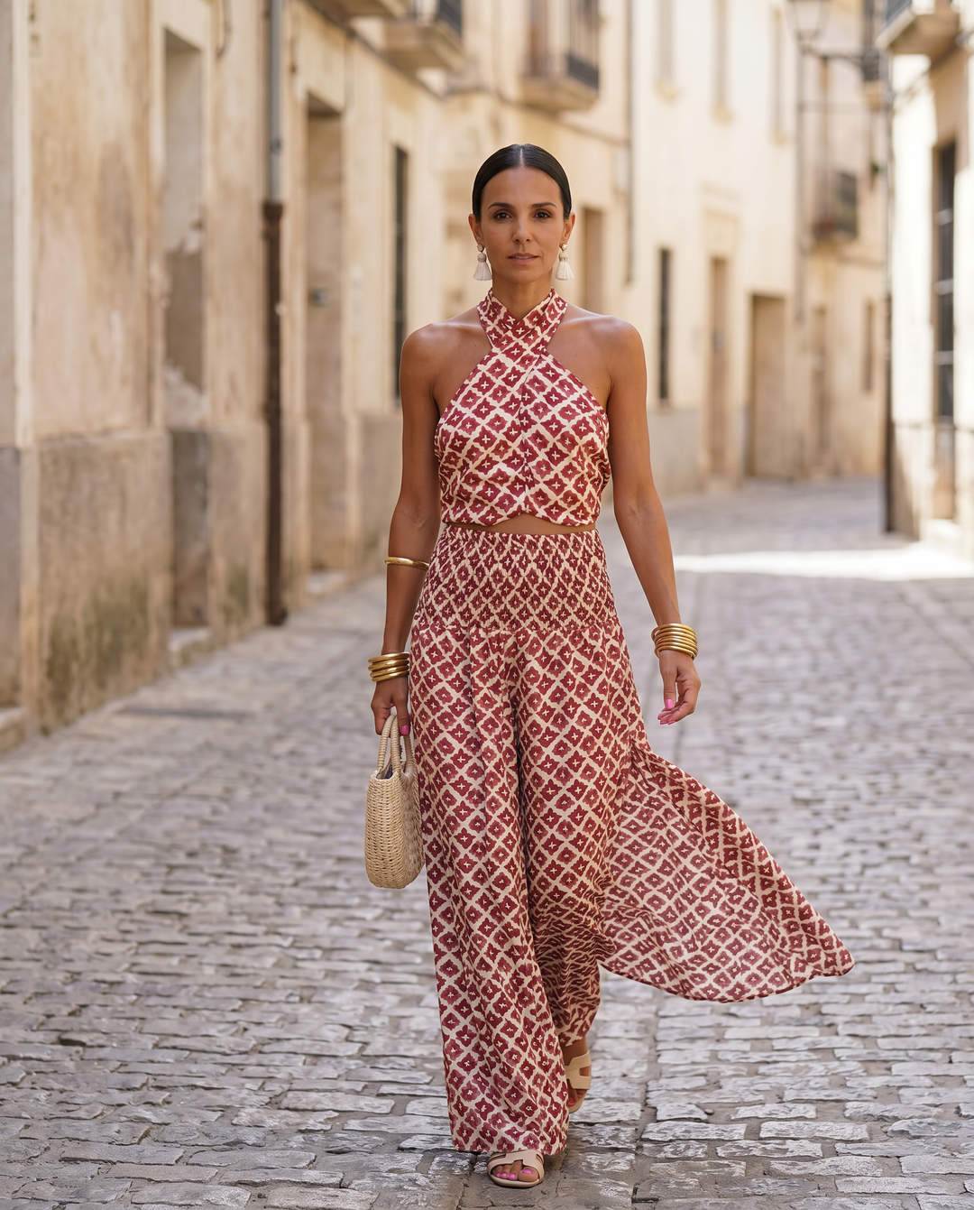 Elsa | Ensemble Élégant avec Design à Épaules Dégagées