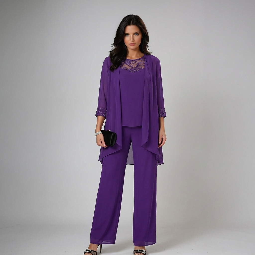 Ensemble Élégant Anna™ en Trois Pièces